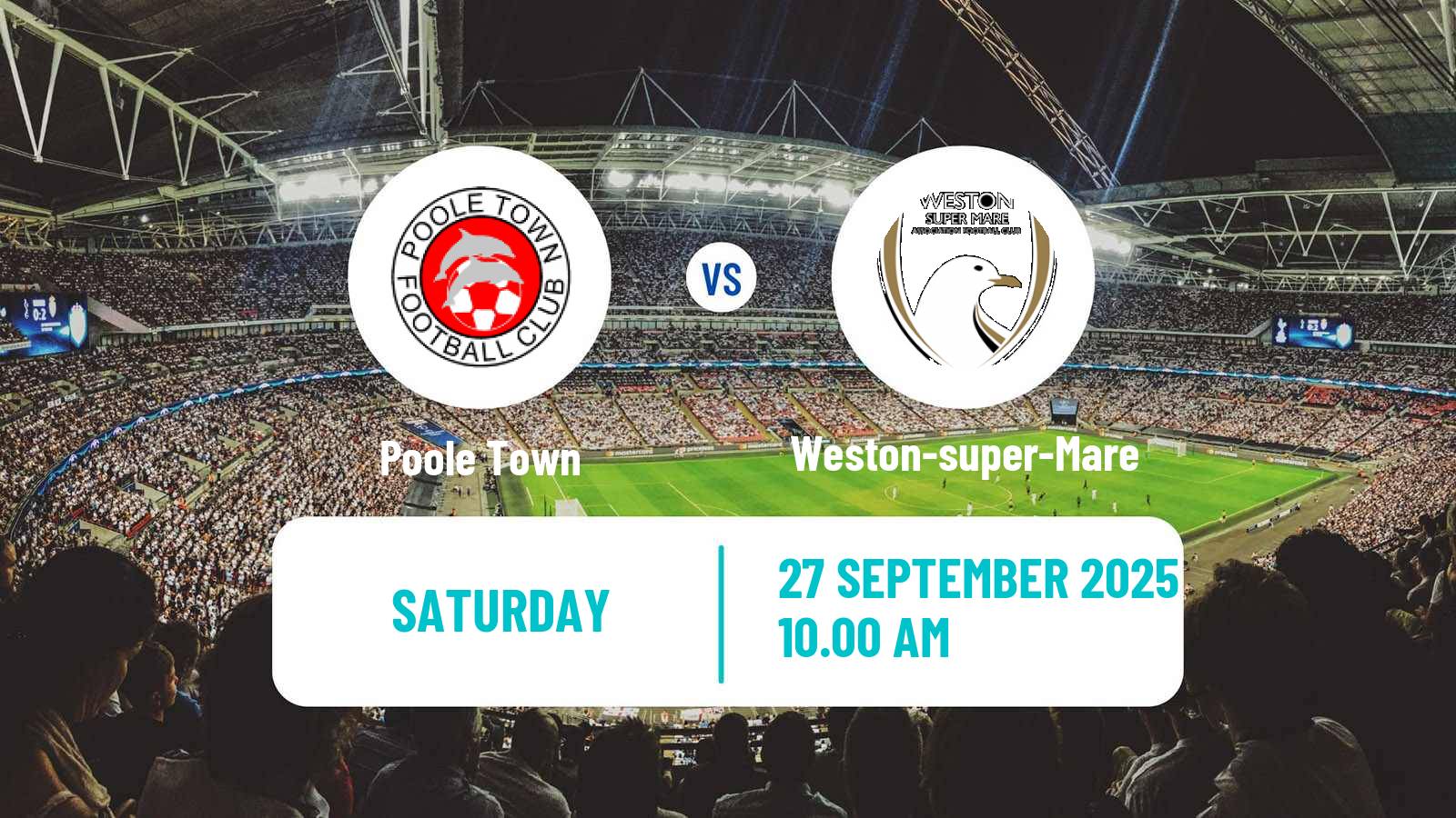 Football English FA Cup Poole Town - Weston-super-Mare