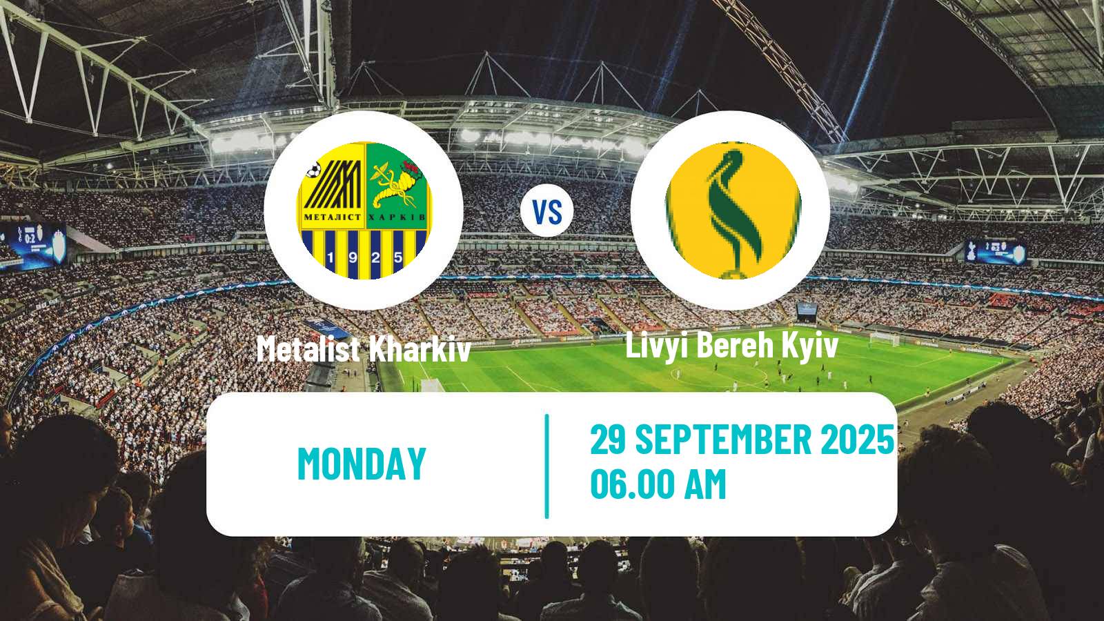 Football Ukrainian Persha Liga Metalist Kharkiv - Livyi Bereh Kyiv