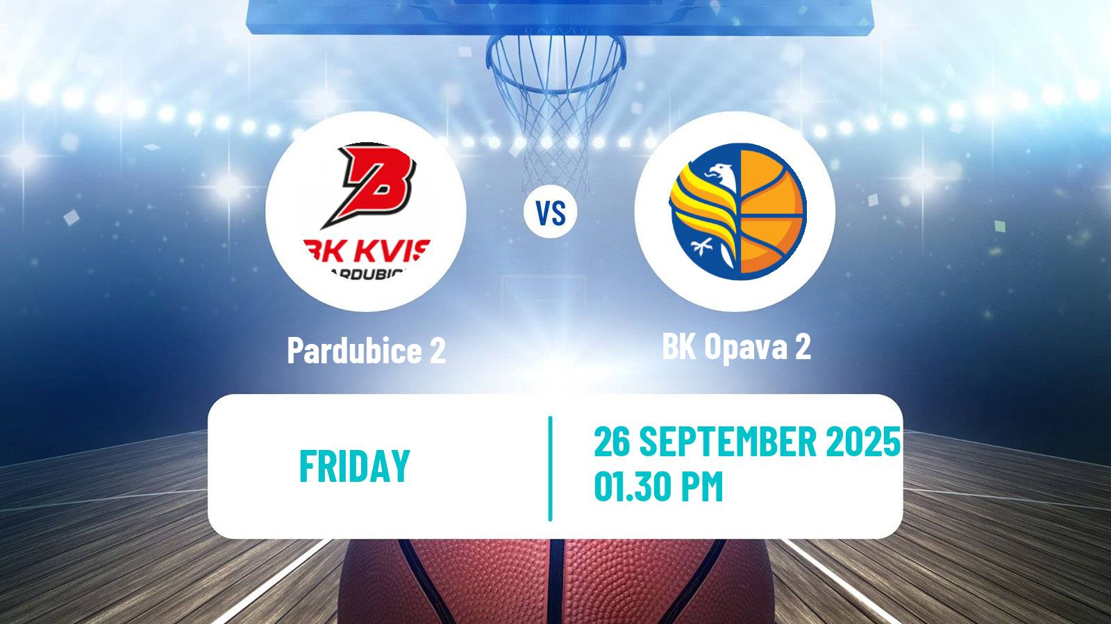 Basketball Czech 1 Liga Basketball Pardubice 2 - Opava 2