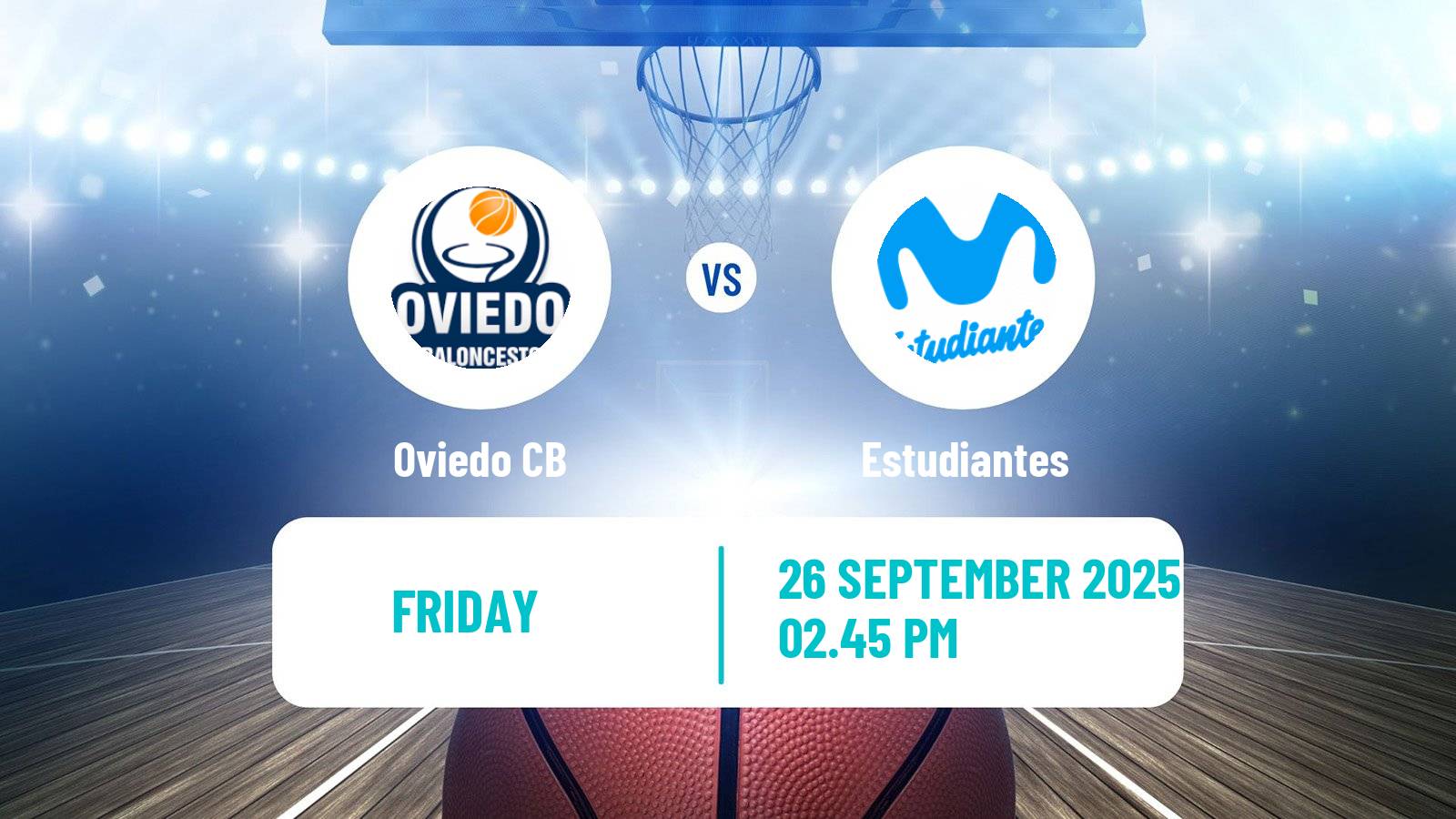 Basketball Spanish LEB Oro Oviedo - Estudiantes