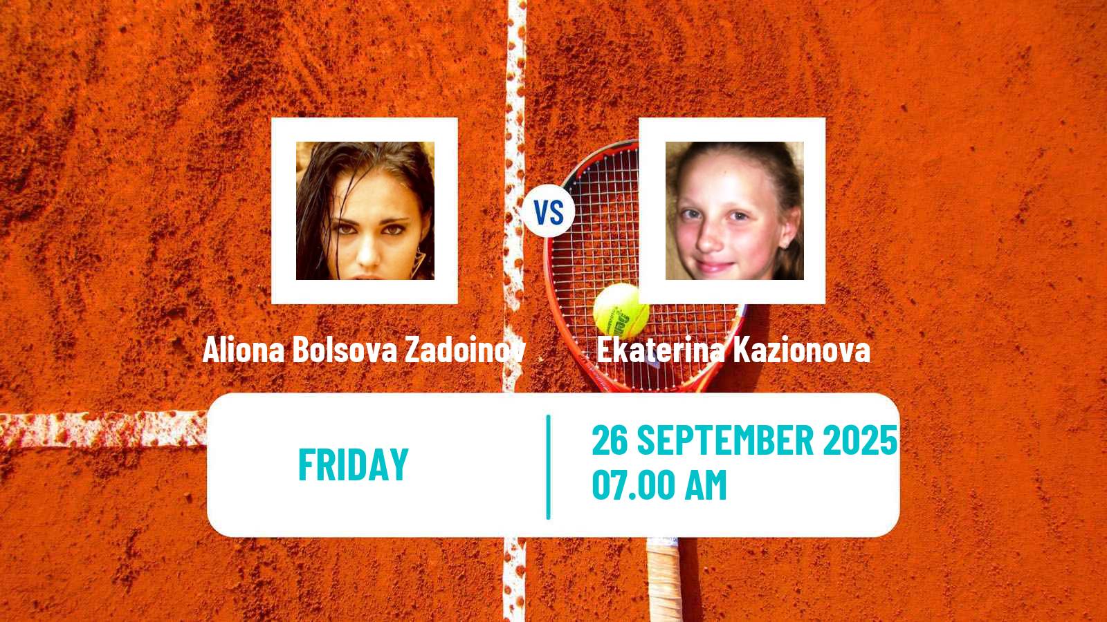 Tennis ITF W35 Reus Women Aliona Bolsova Zadoinov - Ekaterina Kazionova