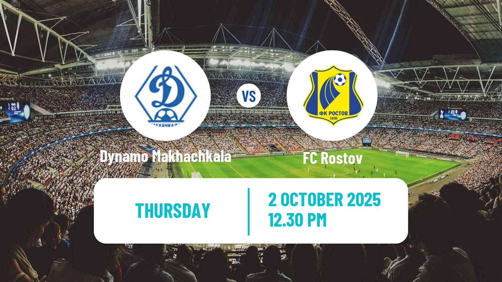 Football Russian Cup Dynamo Makhachkala - Rostov