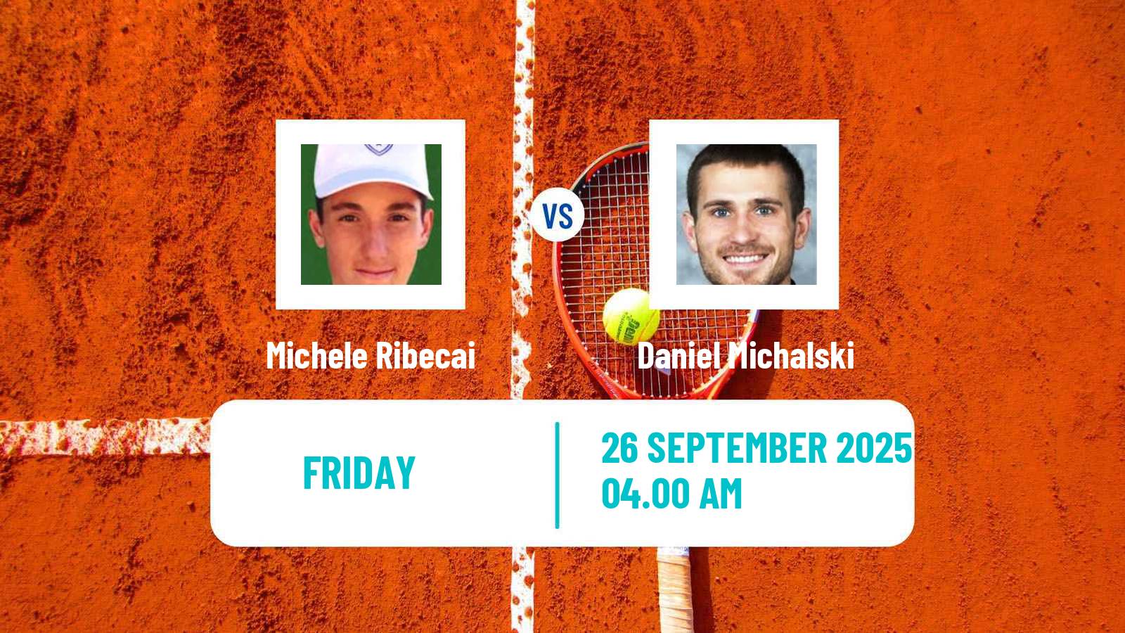 Tennis ITF M25 Santa Margherita Di Pula 8 Men Michele Ribecai - Daniel Michalski