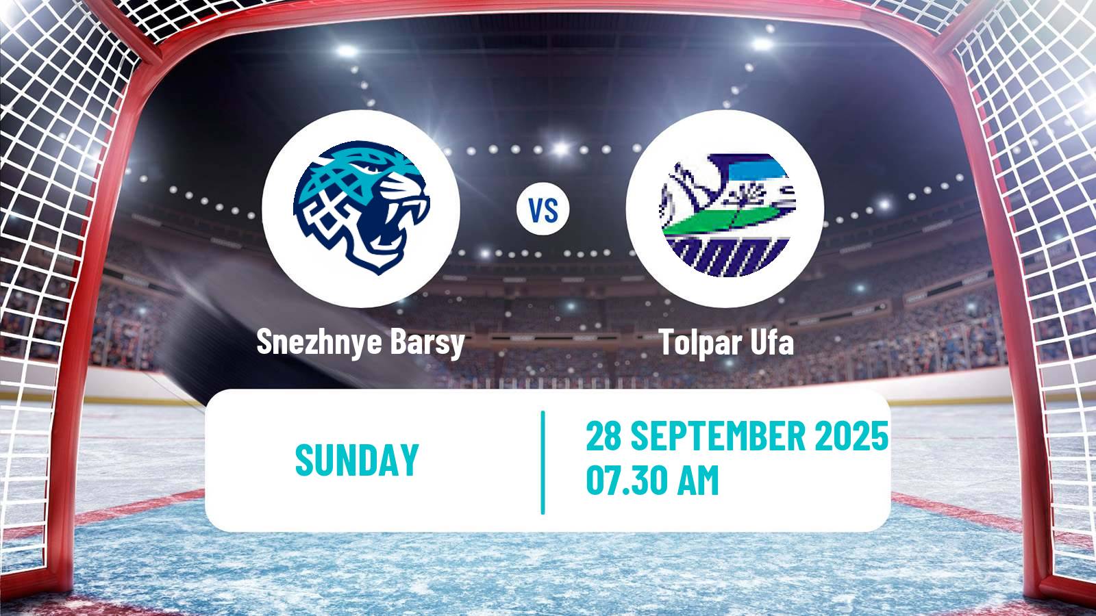 Hockey MHL Snezhnye Barsy - Tolpar