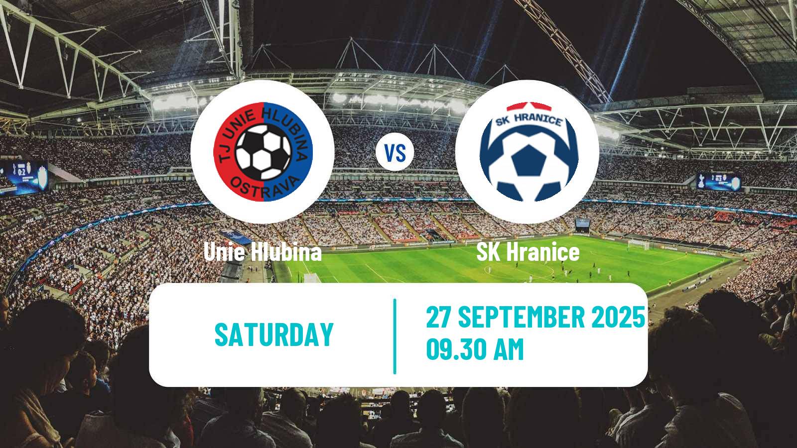 Football Czech MSFL Unie Hlubina - Hranice