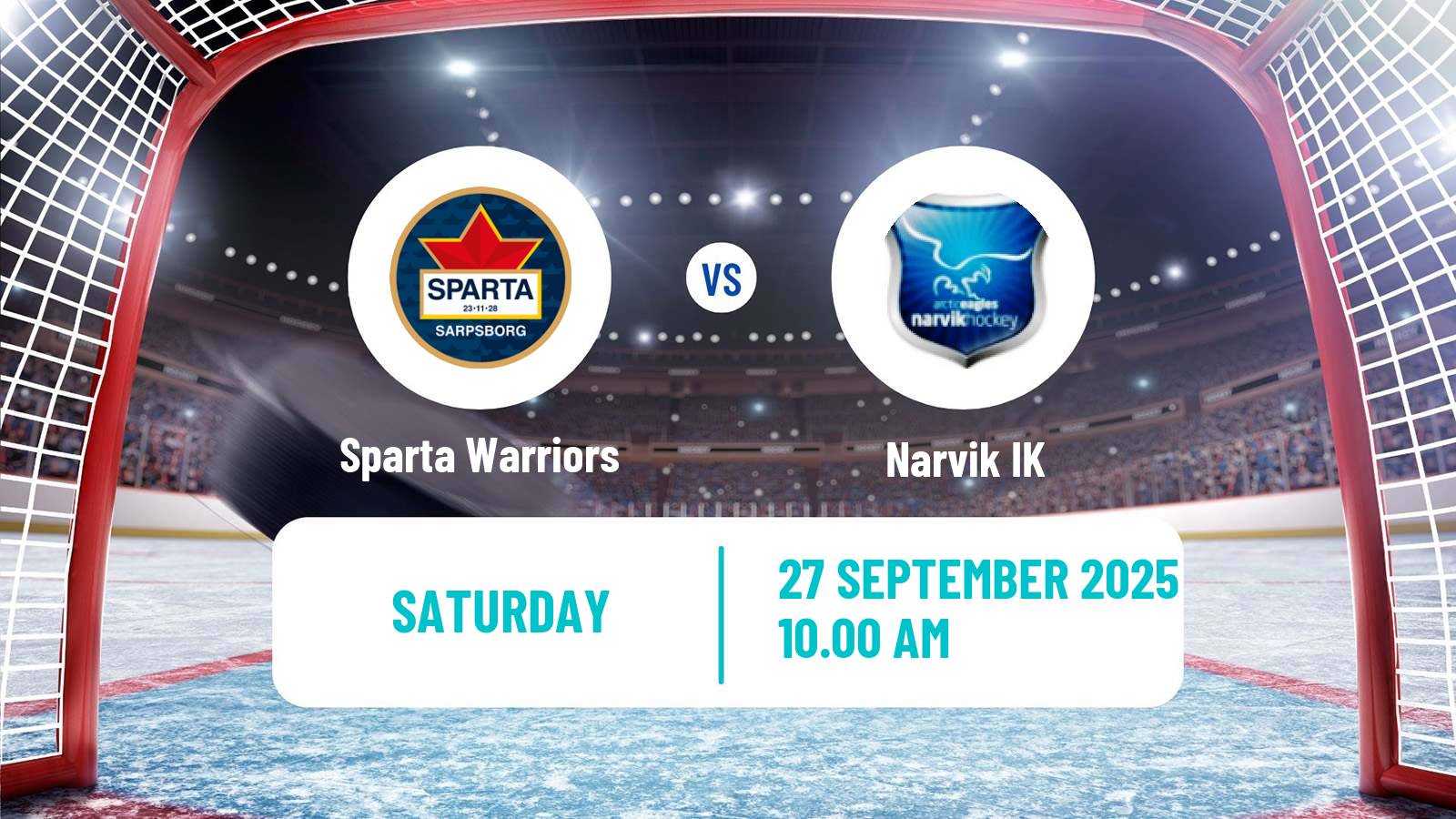 Hockey Norwegian Ligaen Hockey Sparta Warriors - Narvik