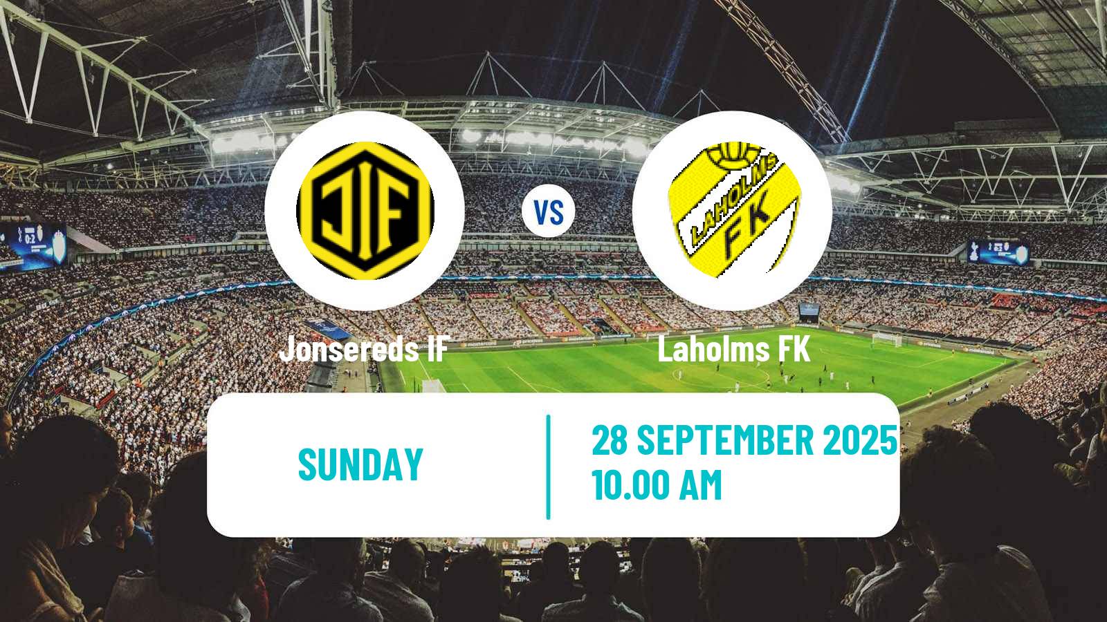 Football Swedish Division 2 - Västra Götaland Jonsereds - Laholms