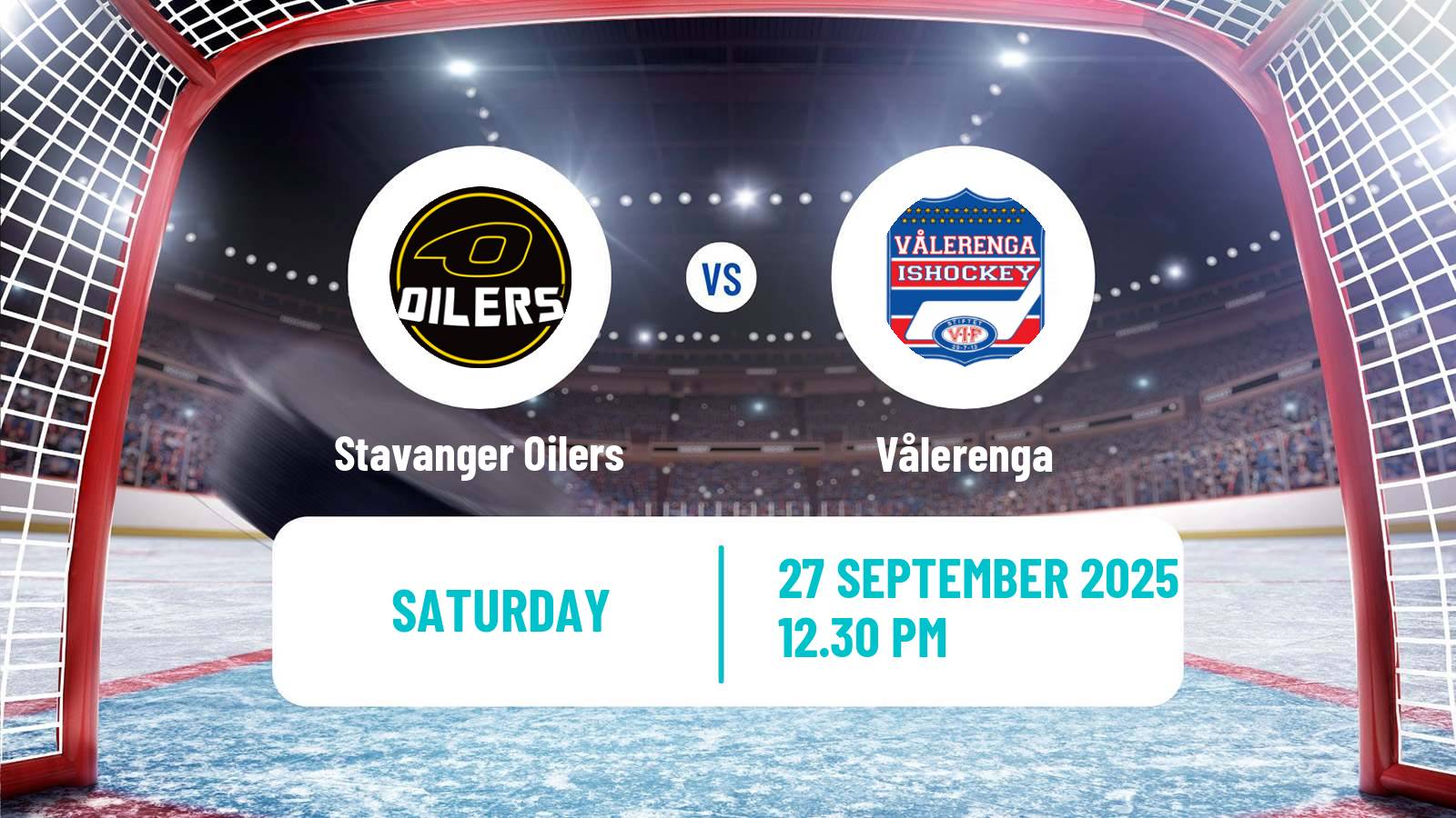 Hockey Norwegian Ligaen Hockey Stavanger Oilers - Vålerenga