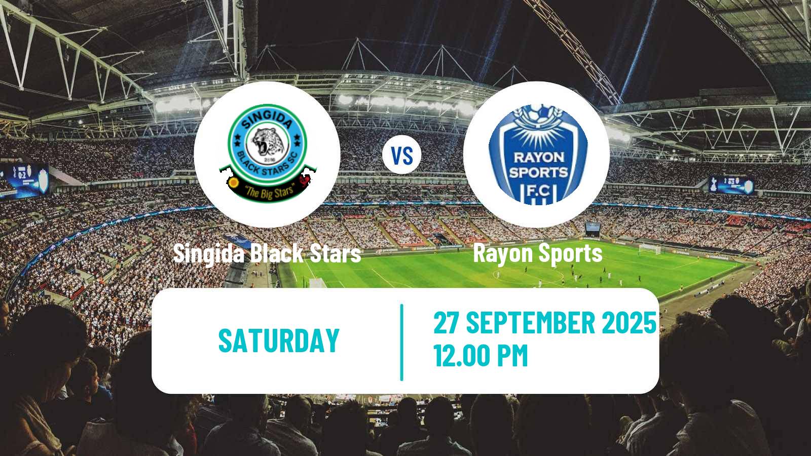 Football CAF Confederation Cup Singida Black Stars - Rayon Sports