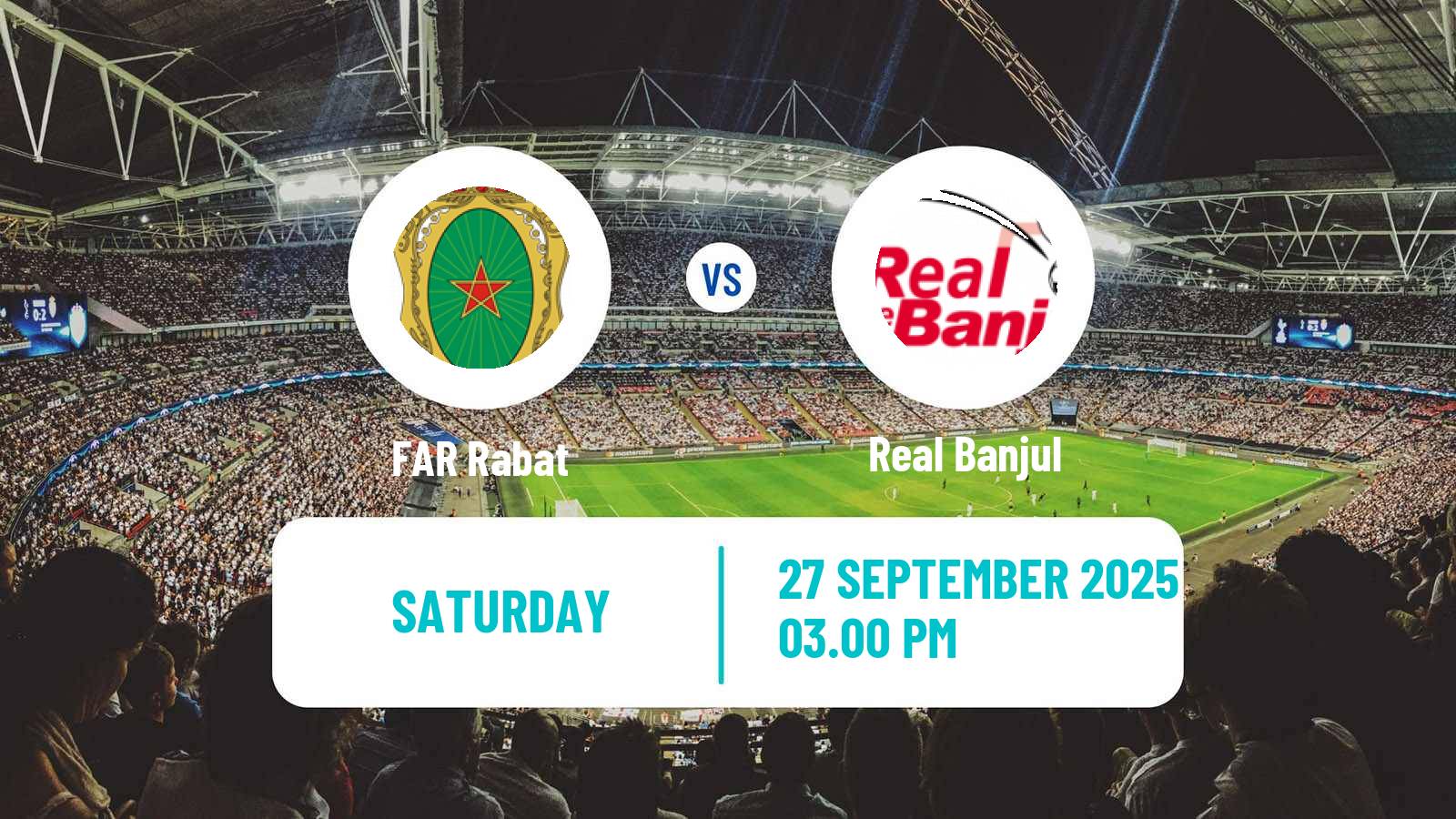 Football CAF Champions League FAR Rabat - Real Banjul