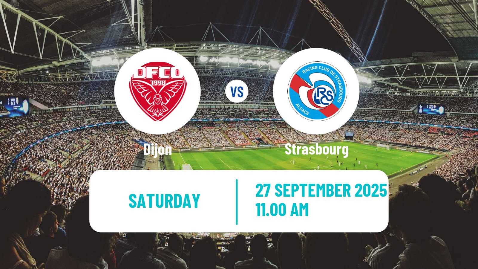 Football French Division 1 Women Dijon - Strasbourg