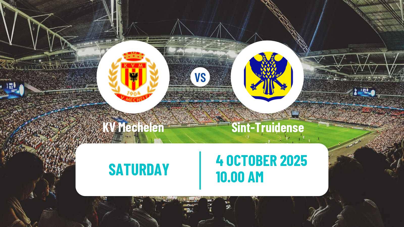 Football Belgian Jupiler Pro League KV Mechelen - Sint-Truidense