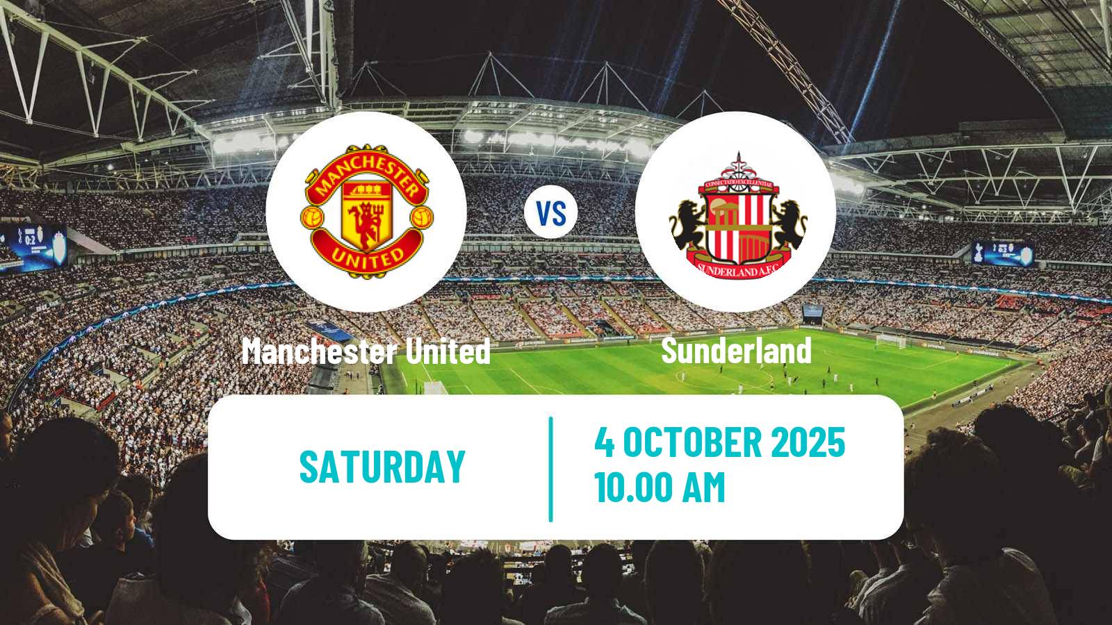 Football English Premier League Manchester United - Sunderland