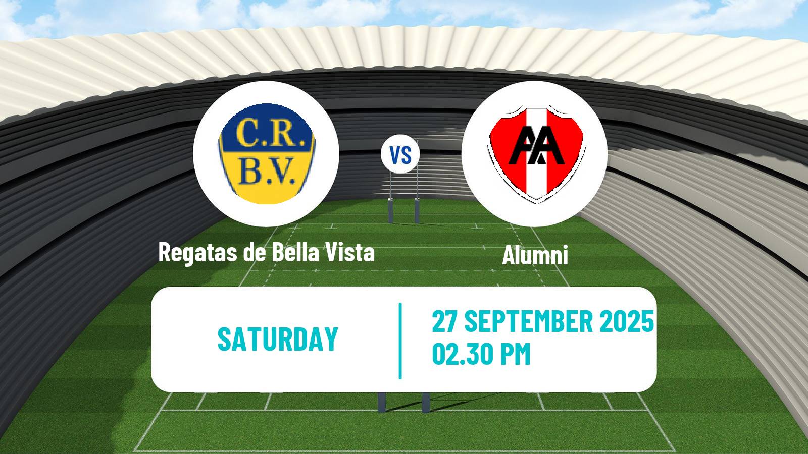 Rugby union Argentinian Top 13 Rugby Regatas de Bella Vista - Alumni