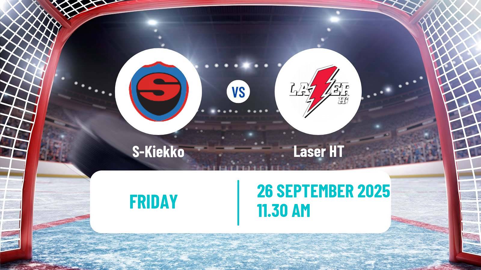 Hockey Finnish Suomi-sarja S-Kiekko - Laser HT