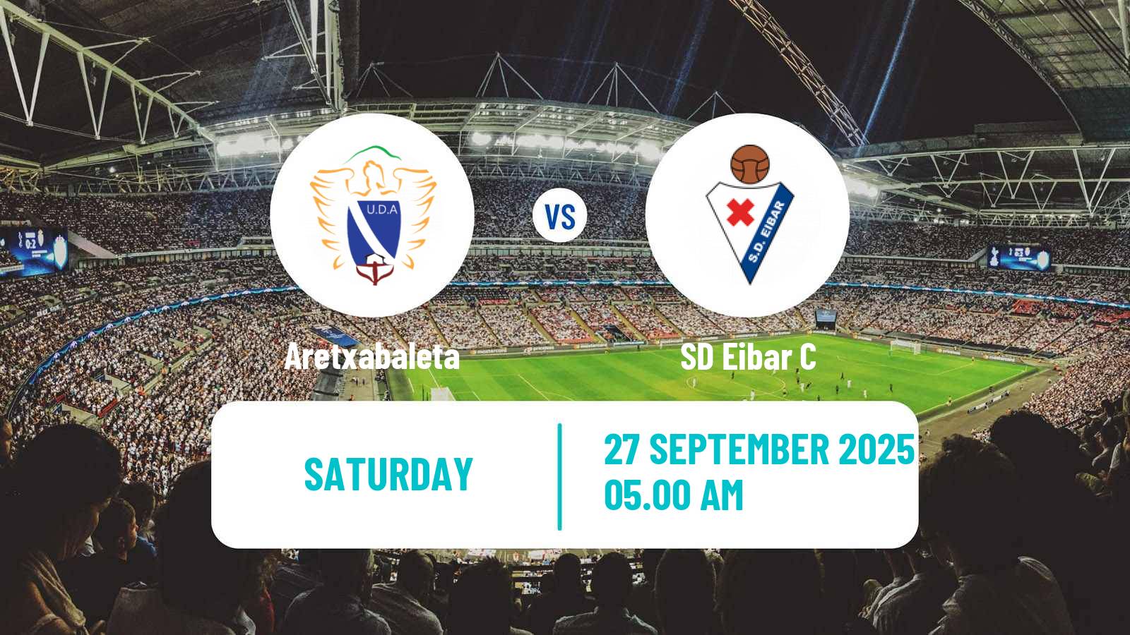 Football Spanish Tercera RFEF - Group 4 Aretxabaleta - Eibar C