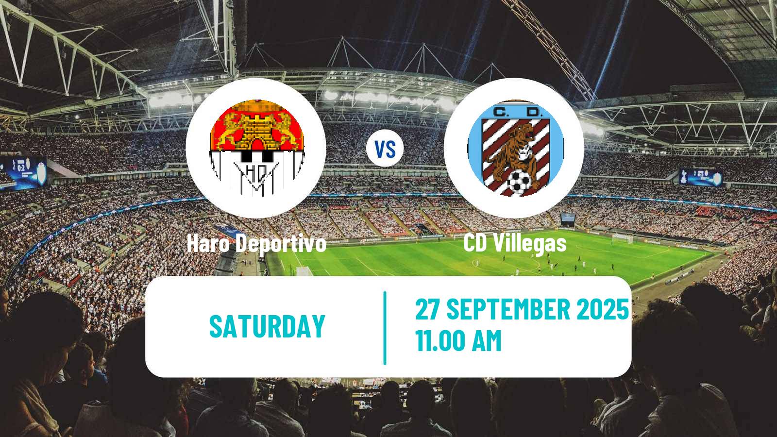 Football Spanish Tercera RFEF - Group 16 Haro Deportivo - Villegas