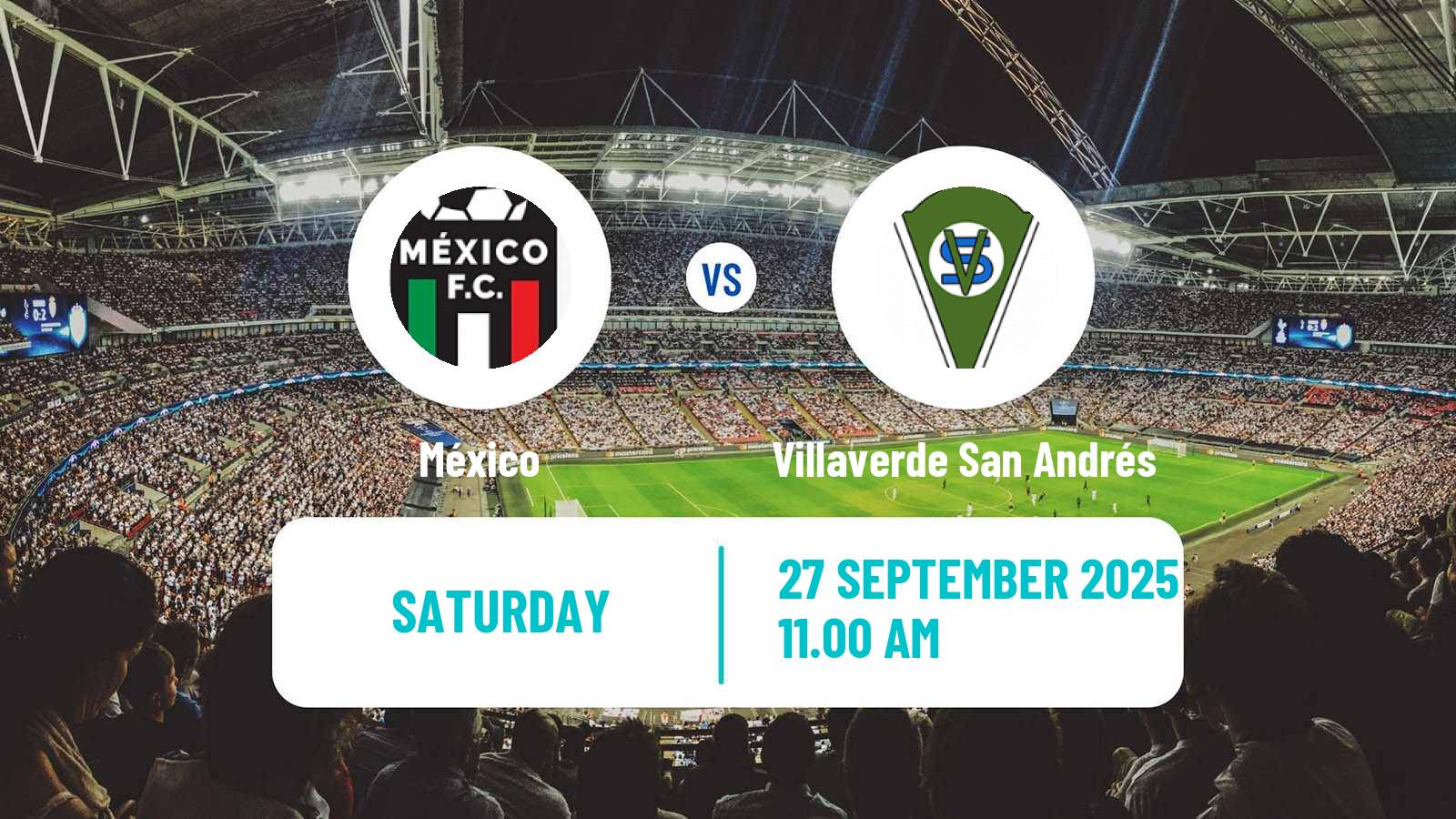 Football Spanish Tercera RFEF - Group 7 México - Villaverde San Andrés