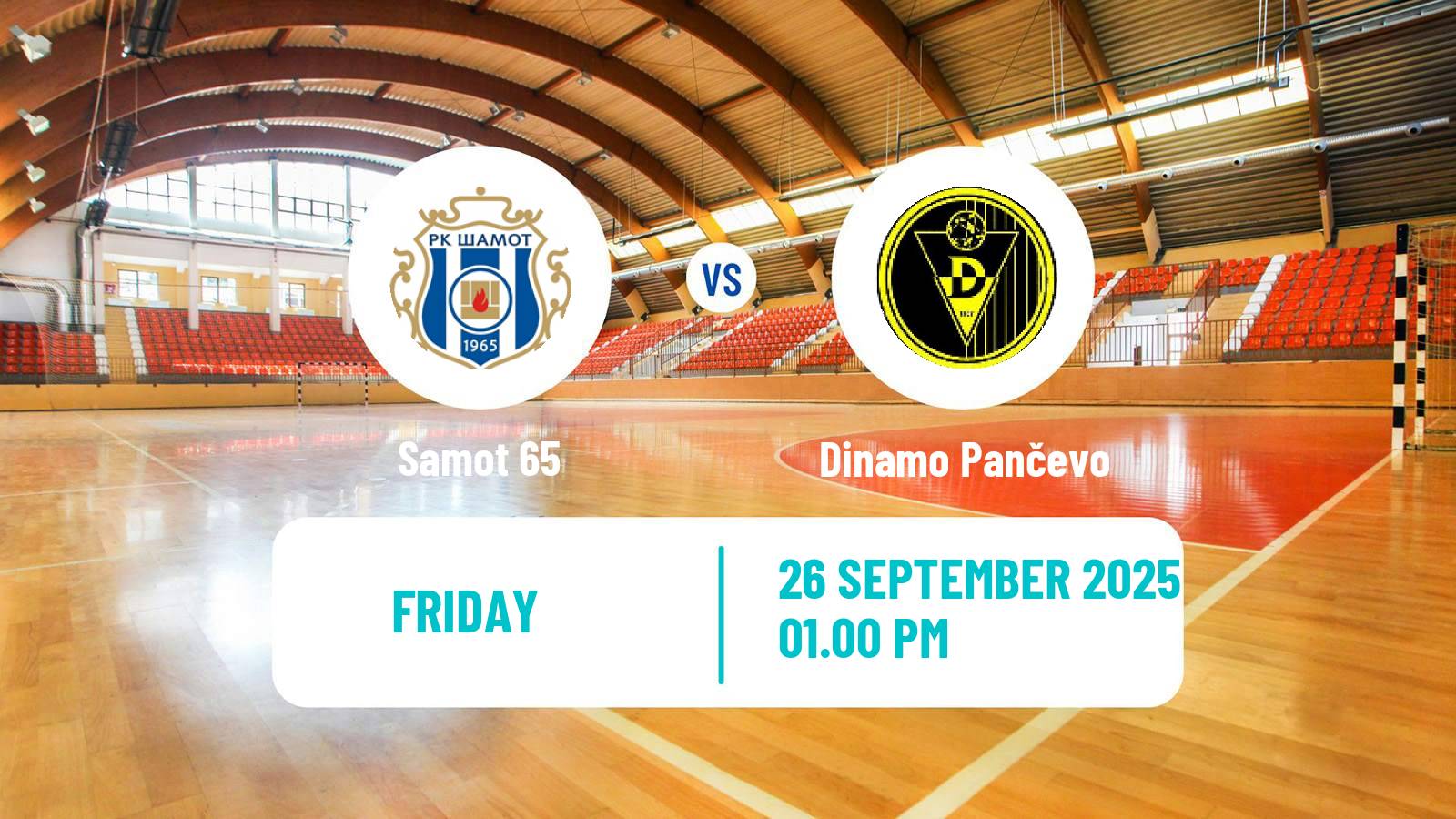 Handball Serbian Superliga Handball Samot 65 - Dinamo Pančevo