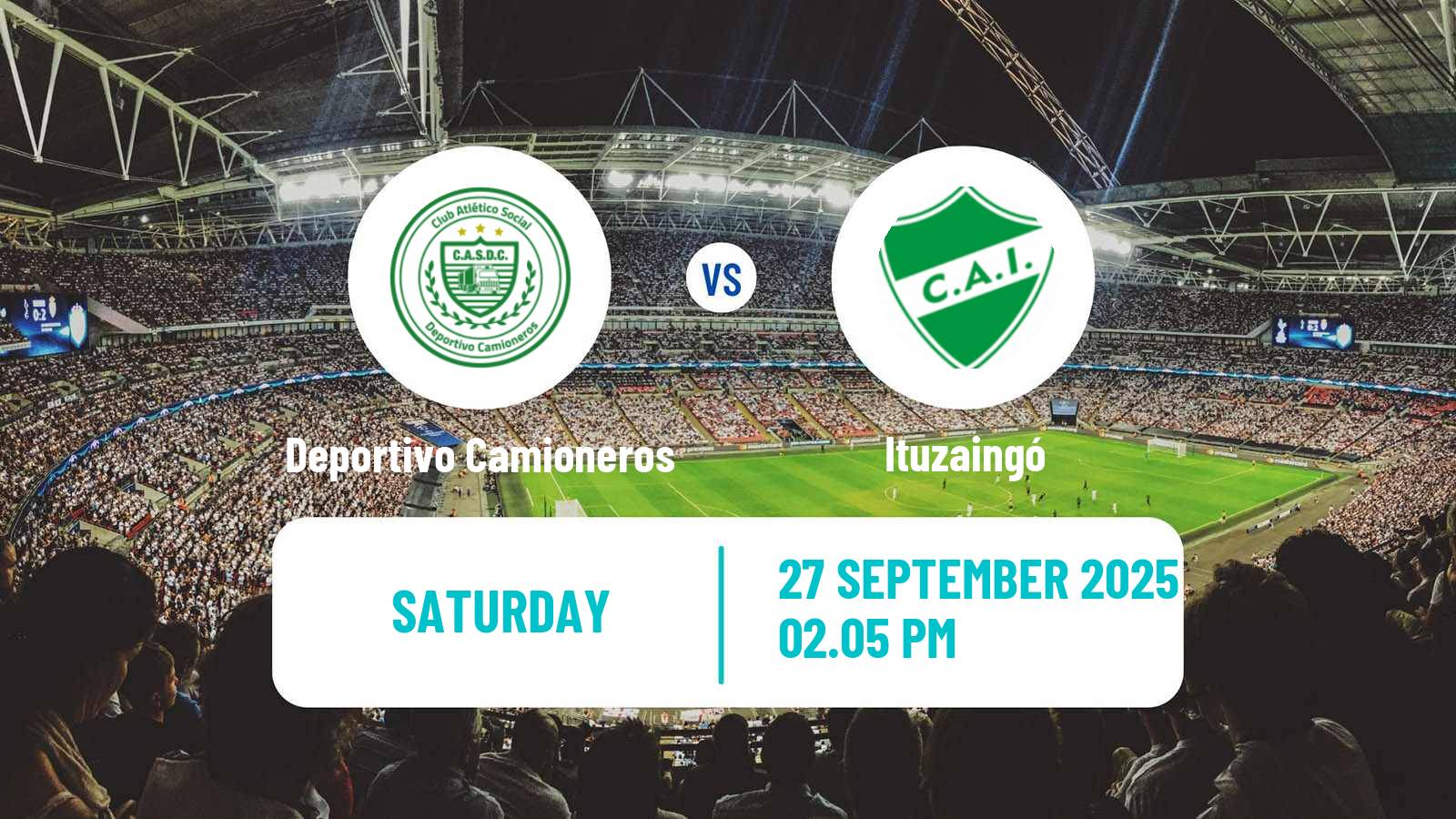 Football Argentinian Primera C Deportivo Camioneros - Ituzaingó