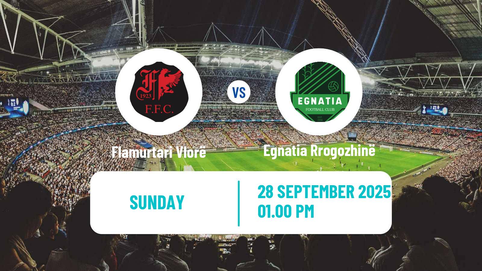 Football Albanian Super League Flamurtari Vlorë - Egnatia Rrogozhinë