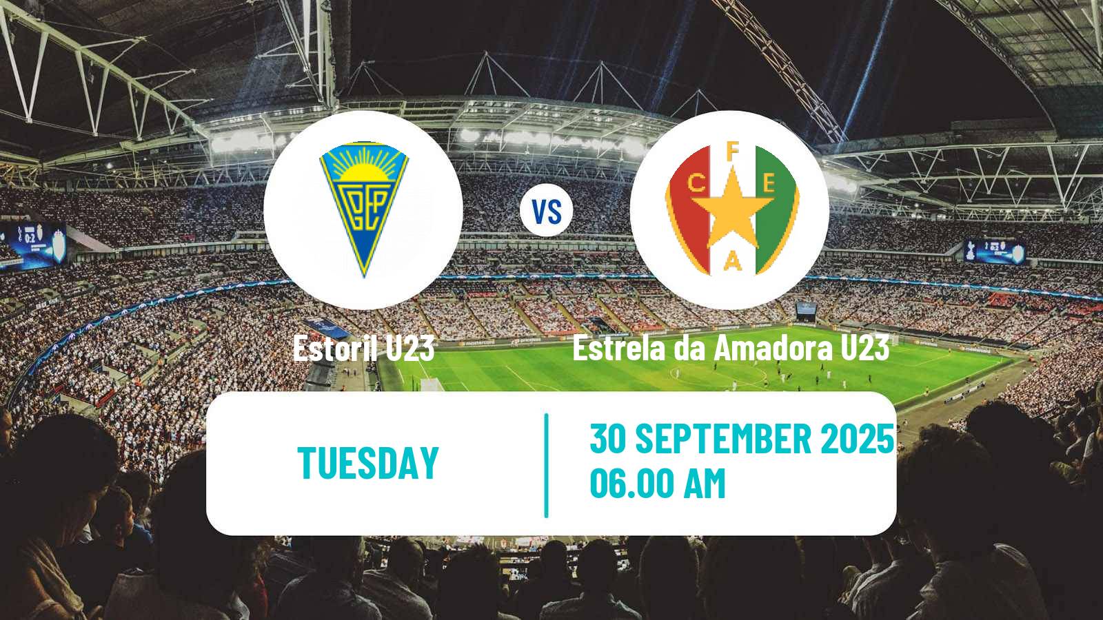 Football Portuguese Liga Revelacao U23 Estoril U23 - Estrela da Amadora U23