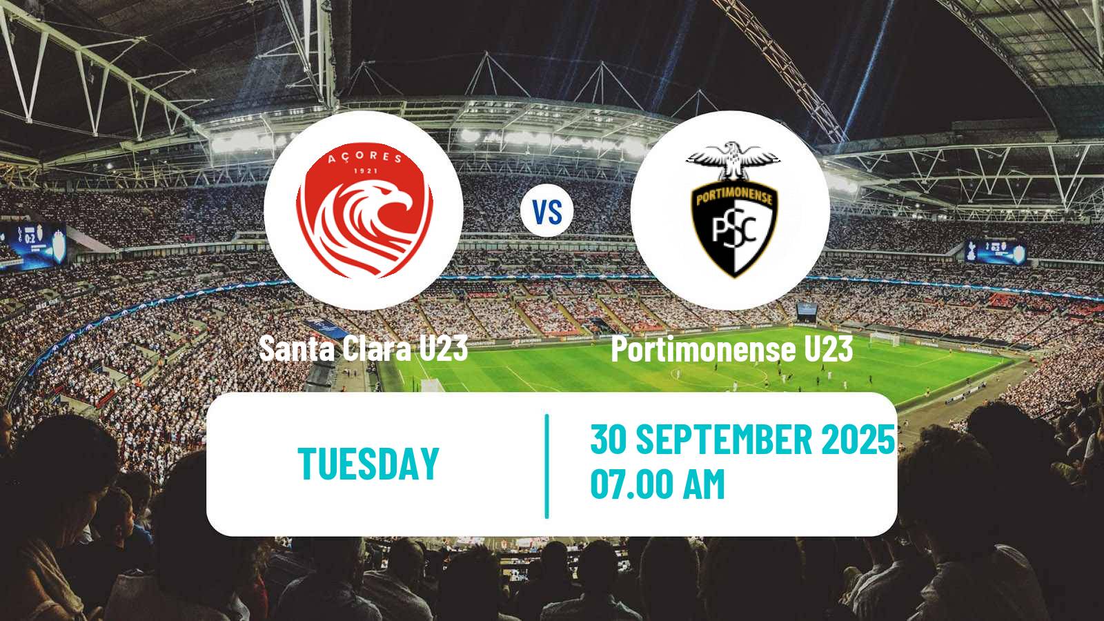 Football Portuguese Liga Revelacao U23 Santa Clara U23 - Portimonense U23