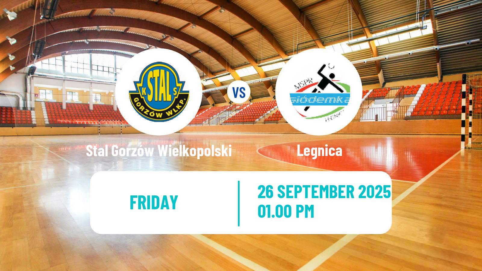 Handball Polish Central League Handball Stal Gorzów Wielkopolski - Legnica