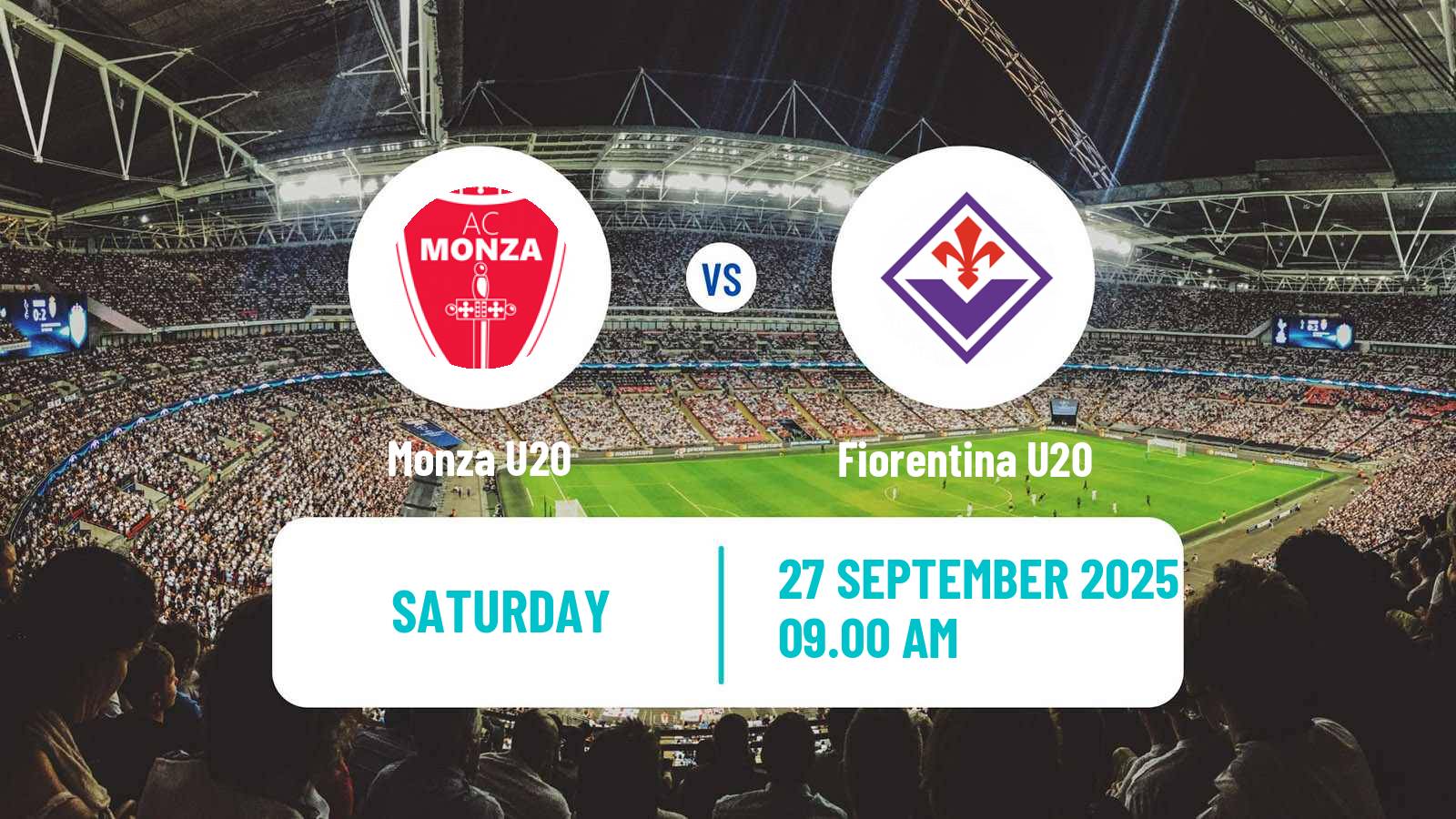 Football Italian Primavera 1 Monza U20 - Fiorentina U20