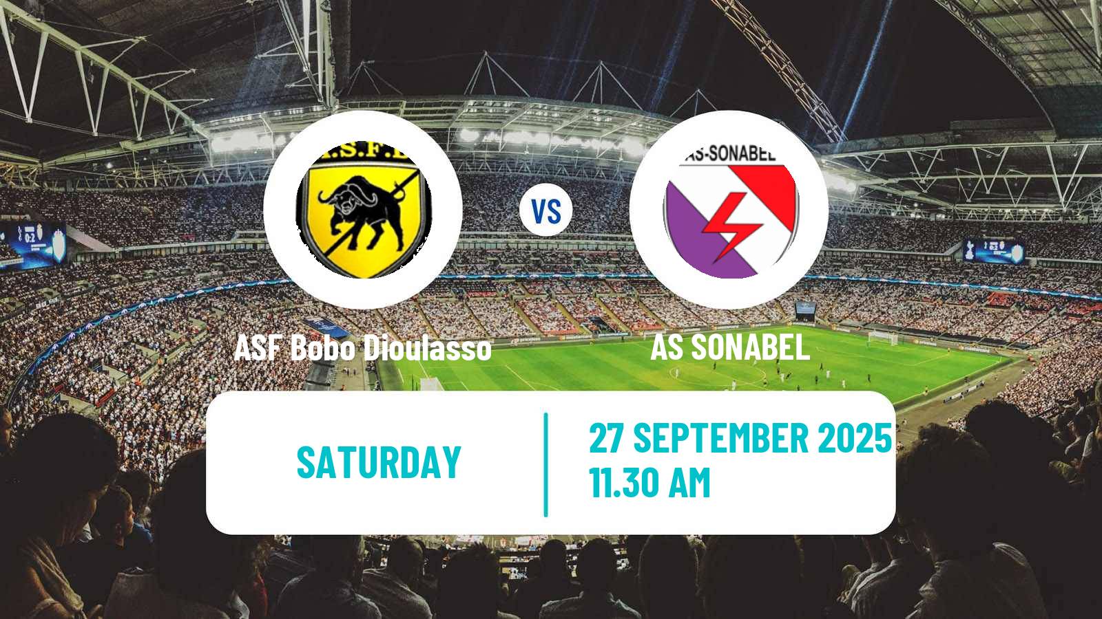 Football Burkina Faso Premier League ASF Bobo Dioulasso - AS SONABEL