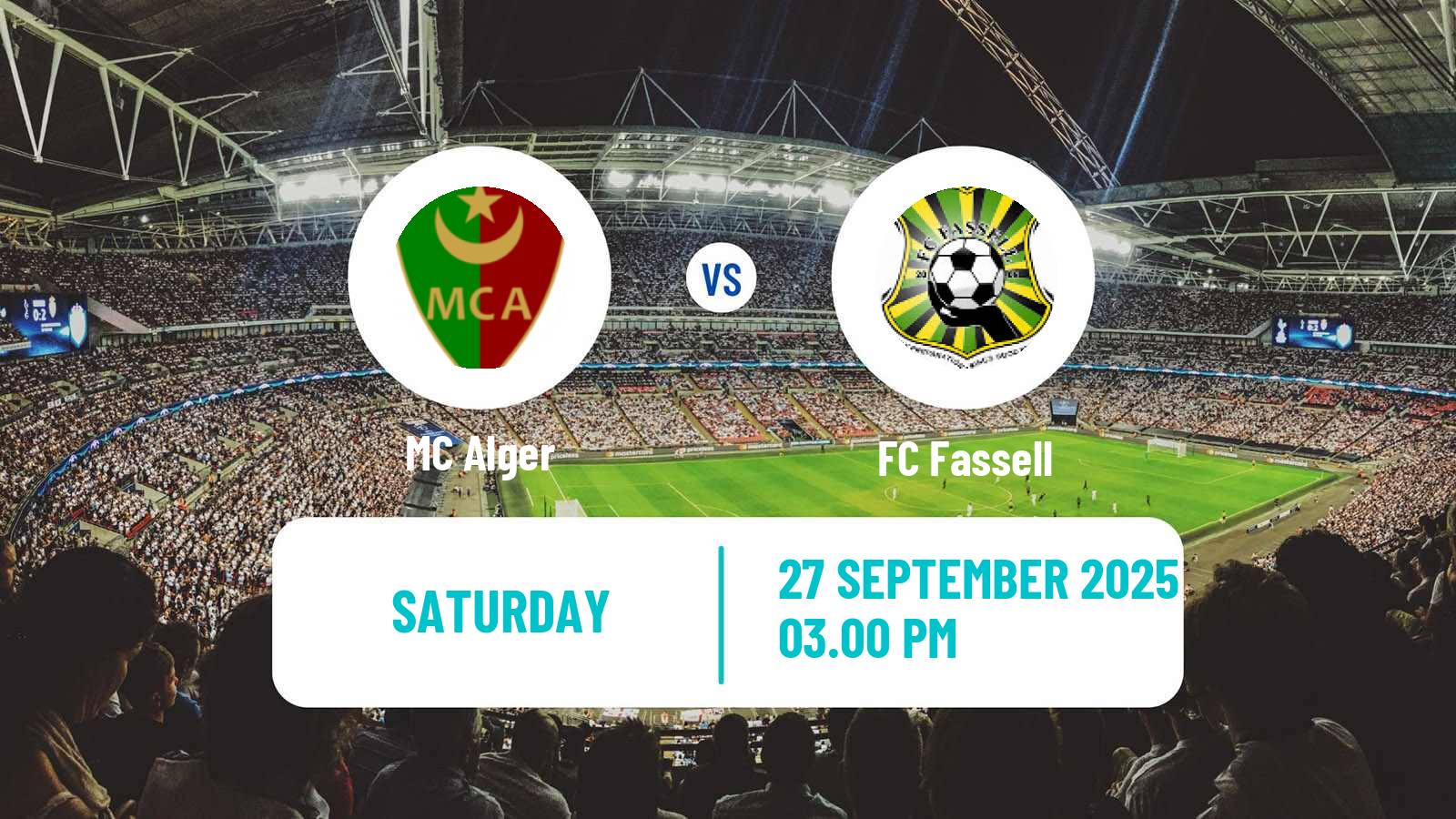 Football CAF Champions League MC Alger - Fassell