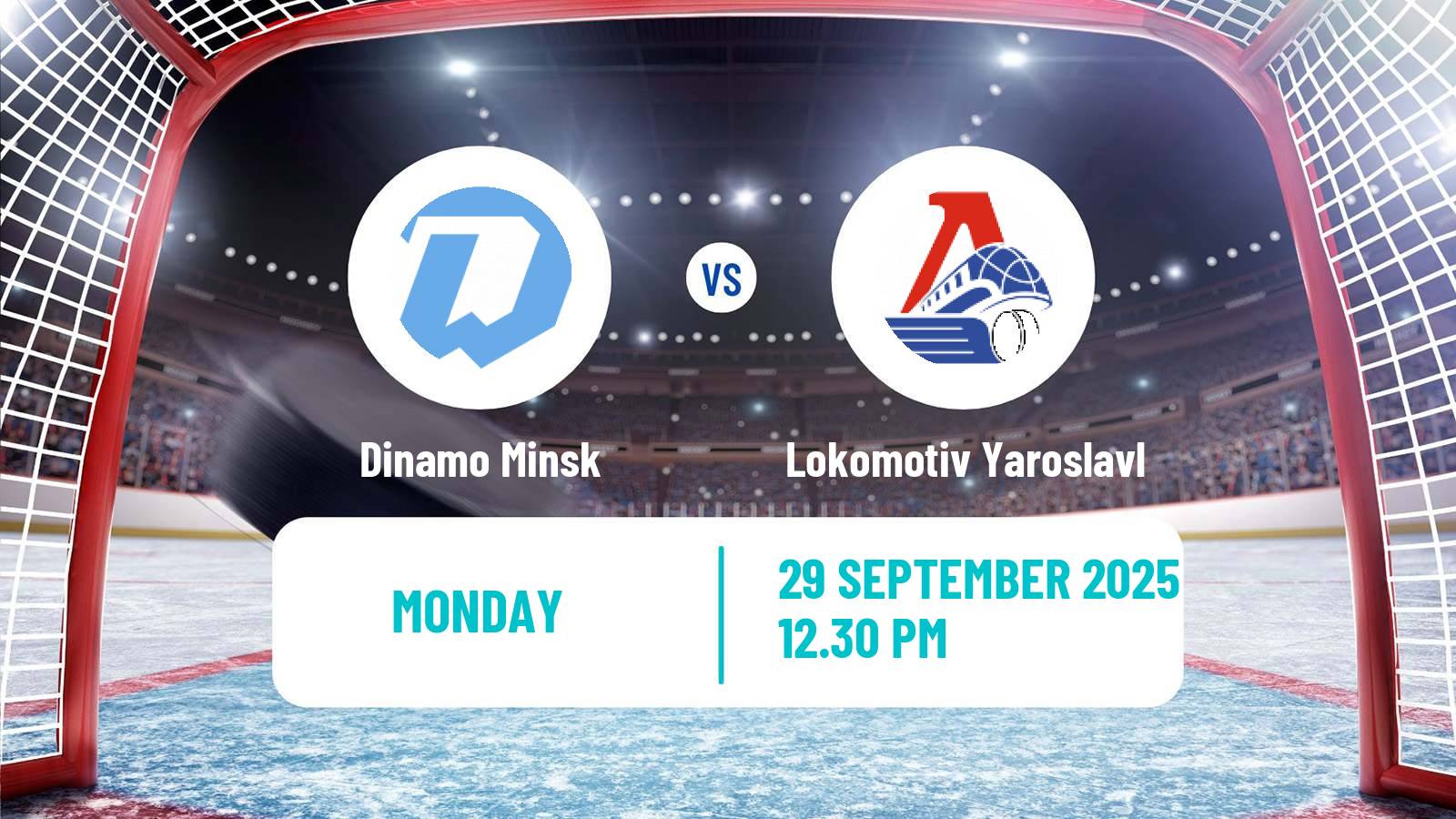 Hockey KHL Dinamo Minsk - Lokomotiv Yaroslavl