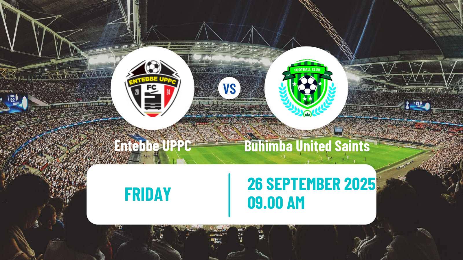 Football Ugandan Super League Entebbe UPPC - Buhimba United Saints