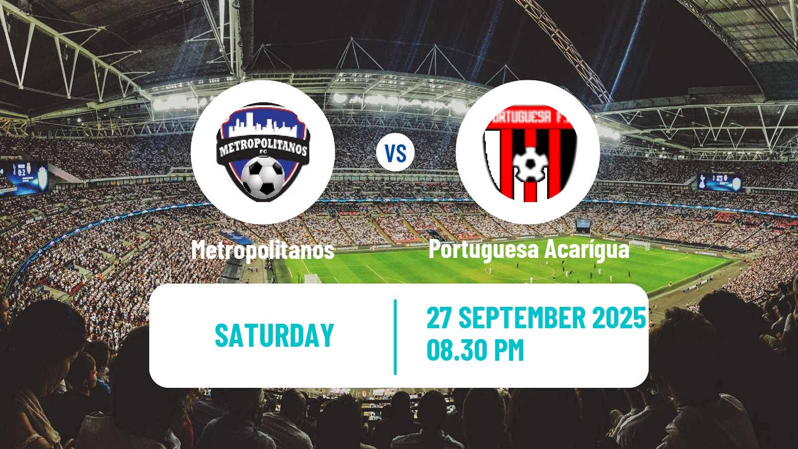 Football Venezuelan Primera Division Metropolitanos - Portuguesa Acarígua