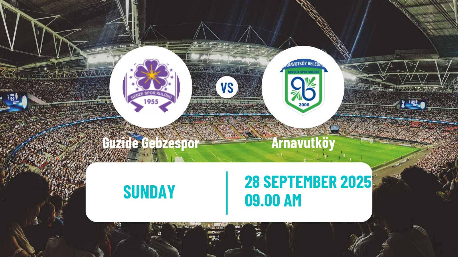 Football Turkish Second League Red Group Guzide Gebzespor - Arnavutköy