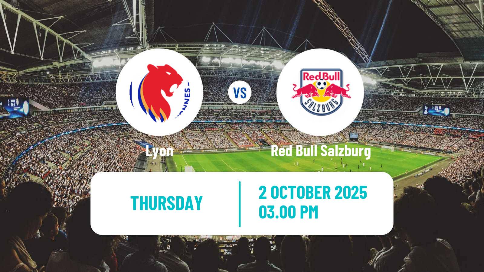 Football UEFA Europa League Lyon - Red Bull Salzburg