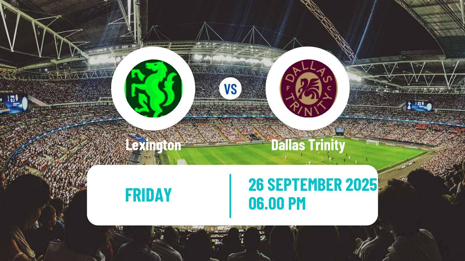 Football USL Super League Women Lexington - Dallas Trinity