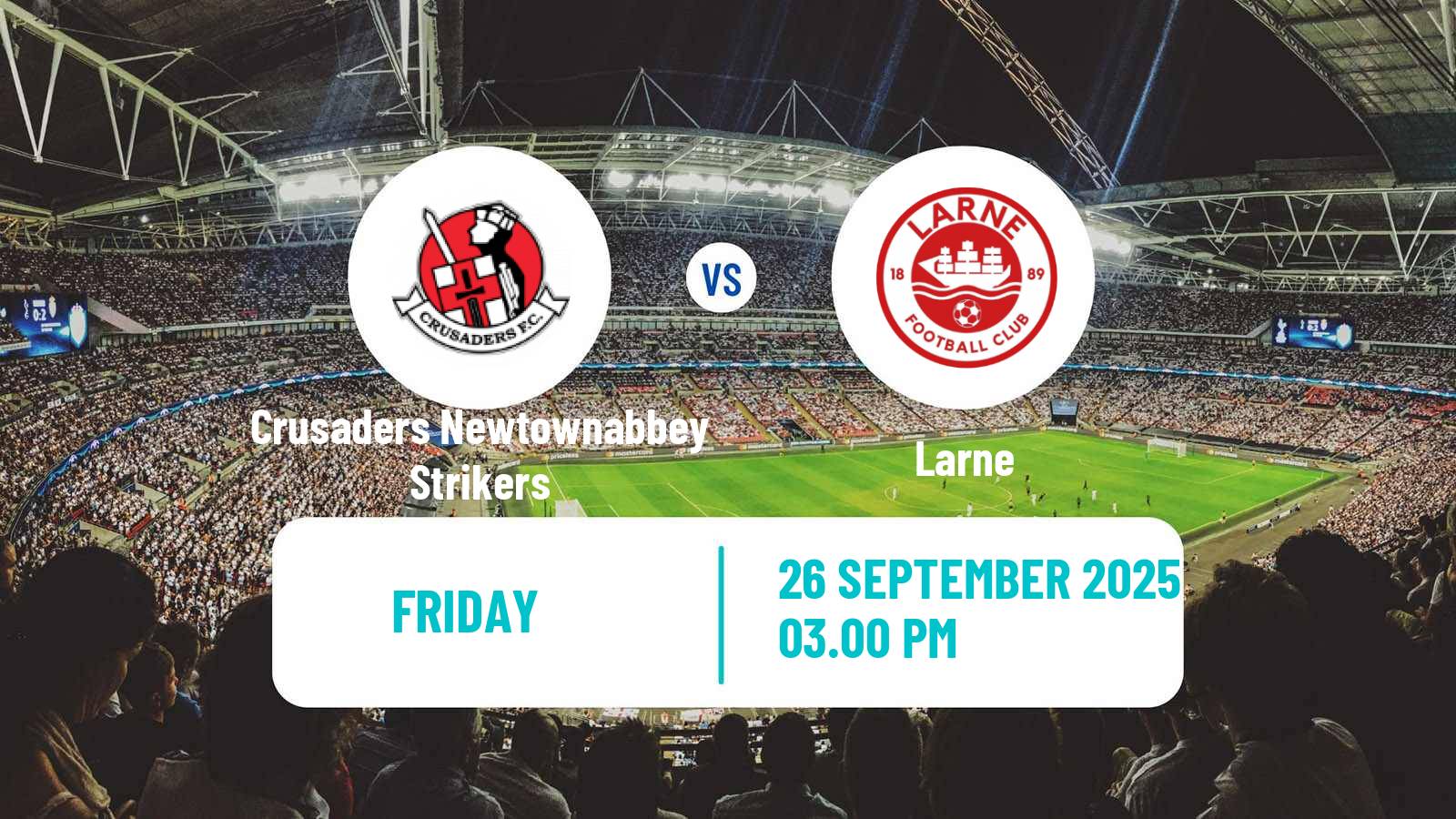 Football Northern Irish Premiership Women Crusaders Newtownabbey Strikers - Larne