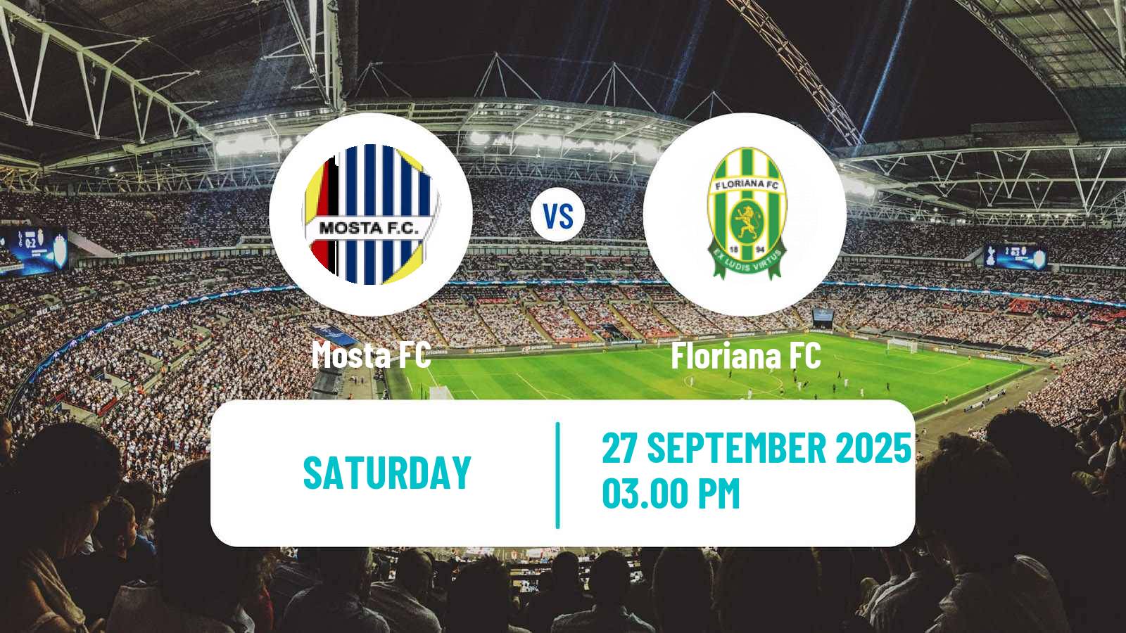Football Maltese Premier League Mosta - Floriana