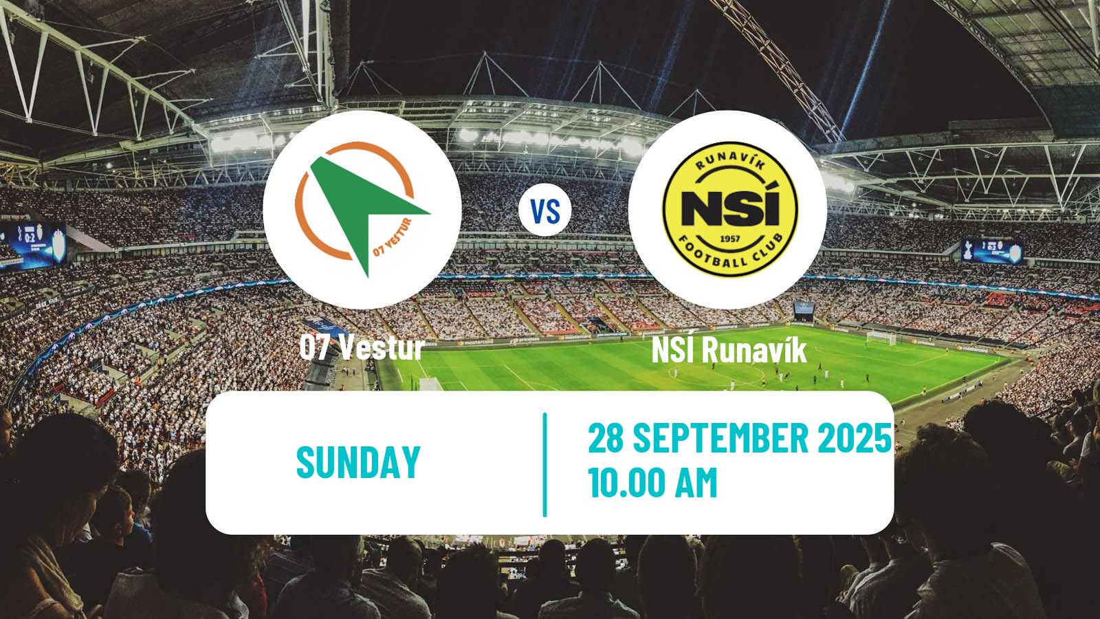 Football Faroe Islands Premier League 07 Vestur - NSÍ Runavík