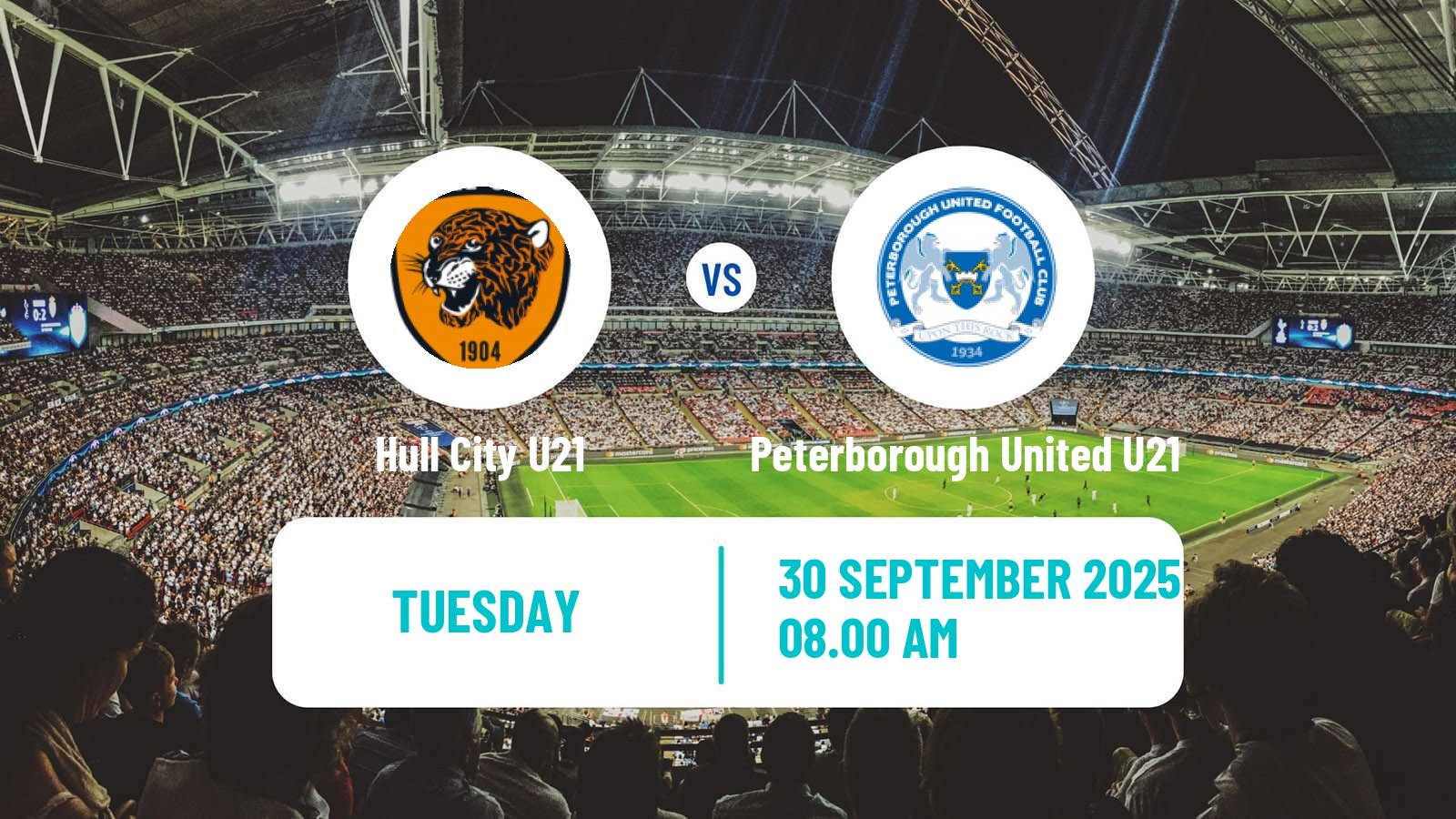 Football English Professional Development League Hull City U21 - Peterborough United U21