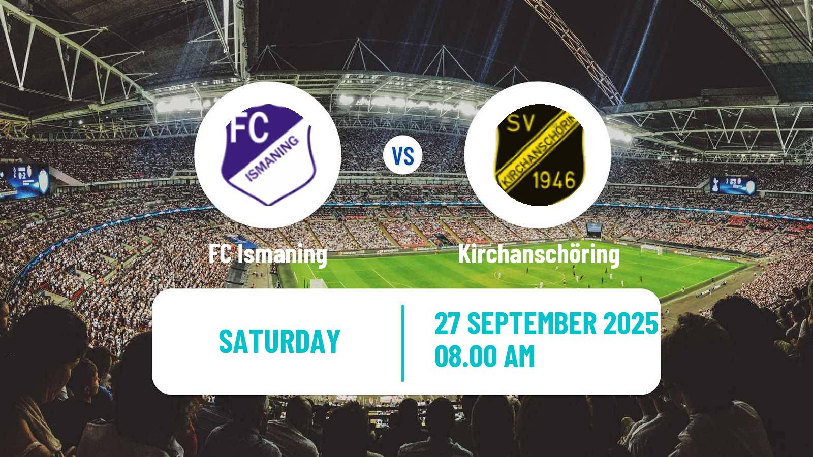 Football German Oberliga Bayern Süd Ismaning - Kirchanschöring