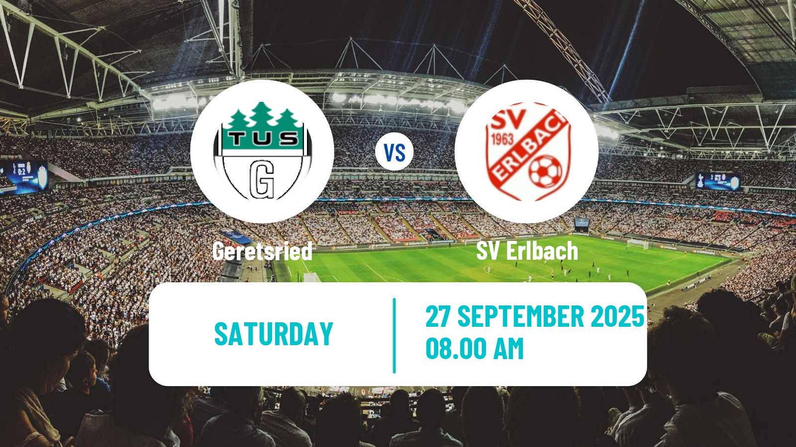 Football German Oberliga Bayern Süd Geretsried - Erlbach