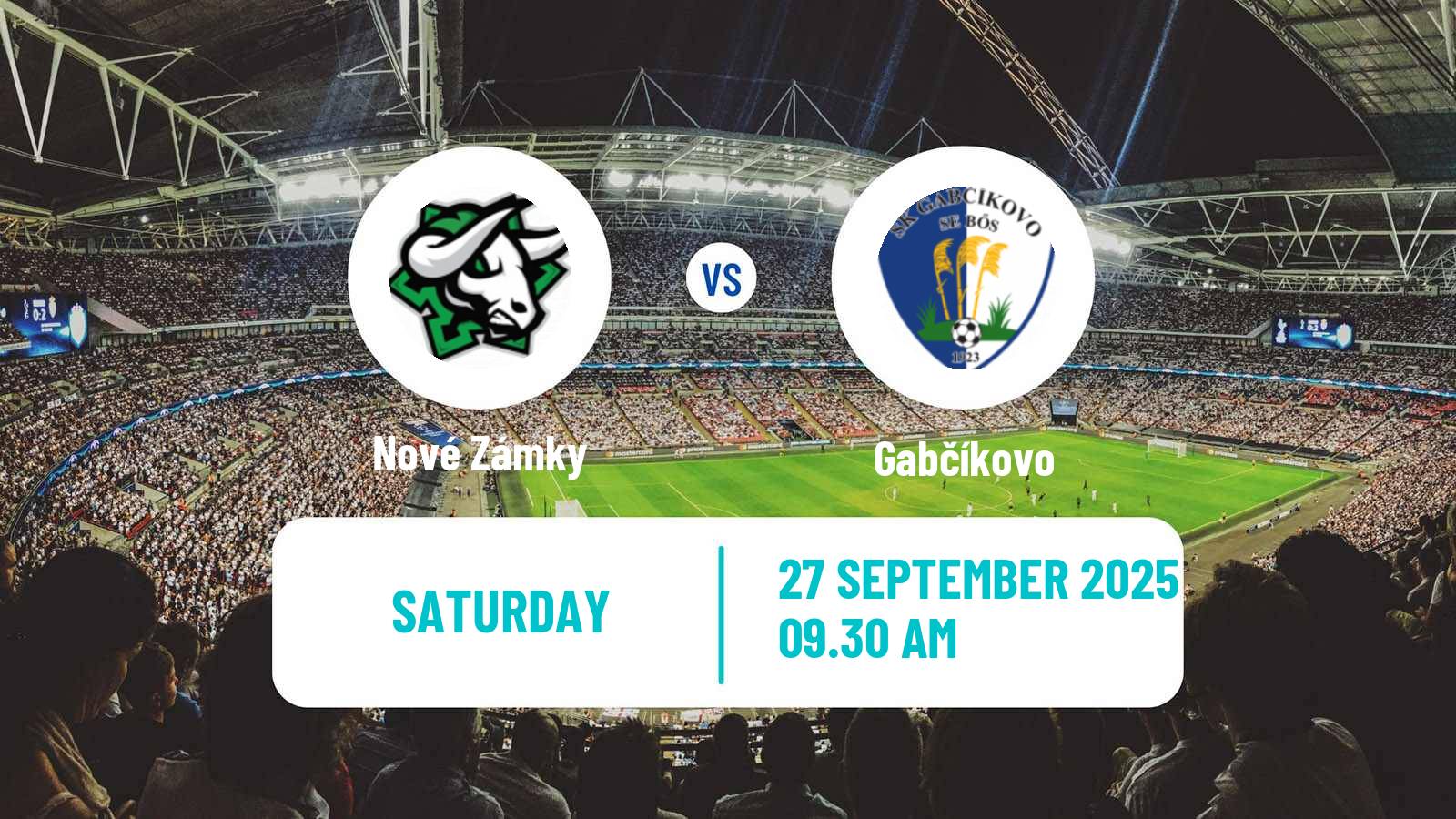 Football Slovak 3 Liga West Nové Zámky - Gabčíkovo