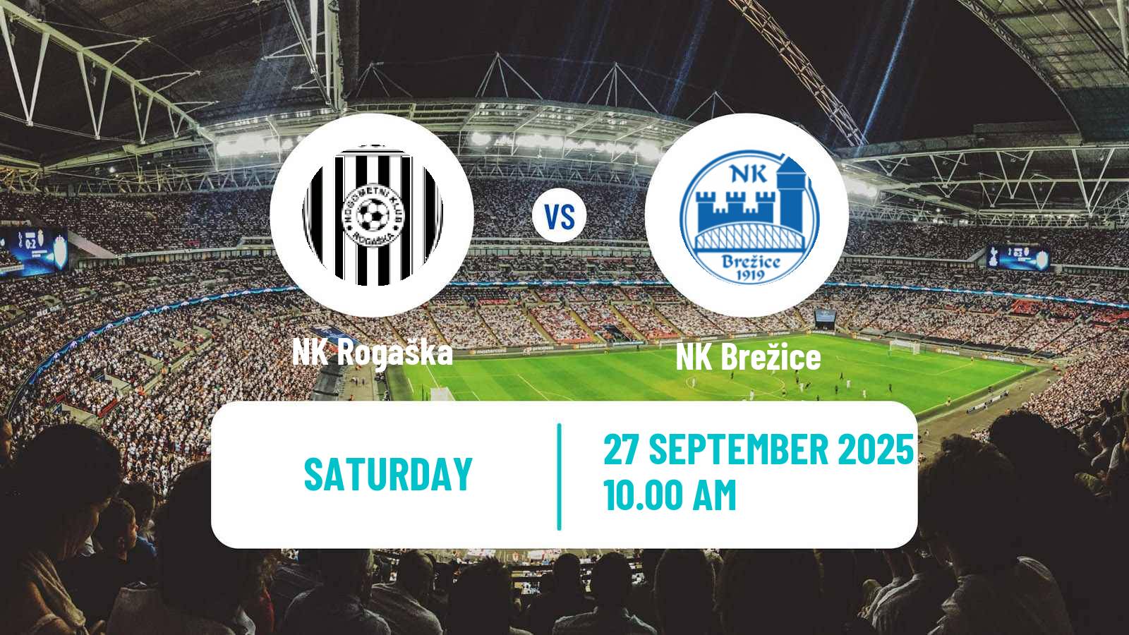 Football Slovenian 3 SNL East Rogaška - Brežice