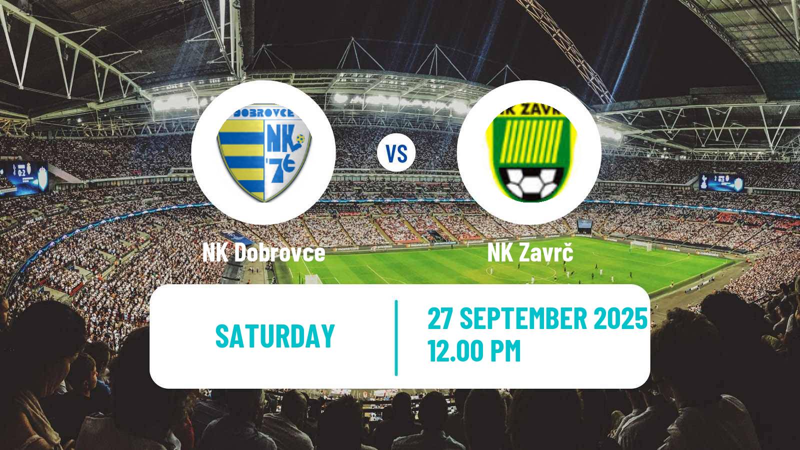 Football Slovenian 3 SNL East Dobrovce - Zavrč