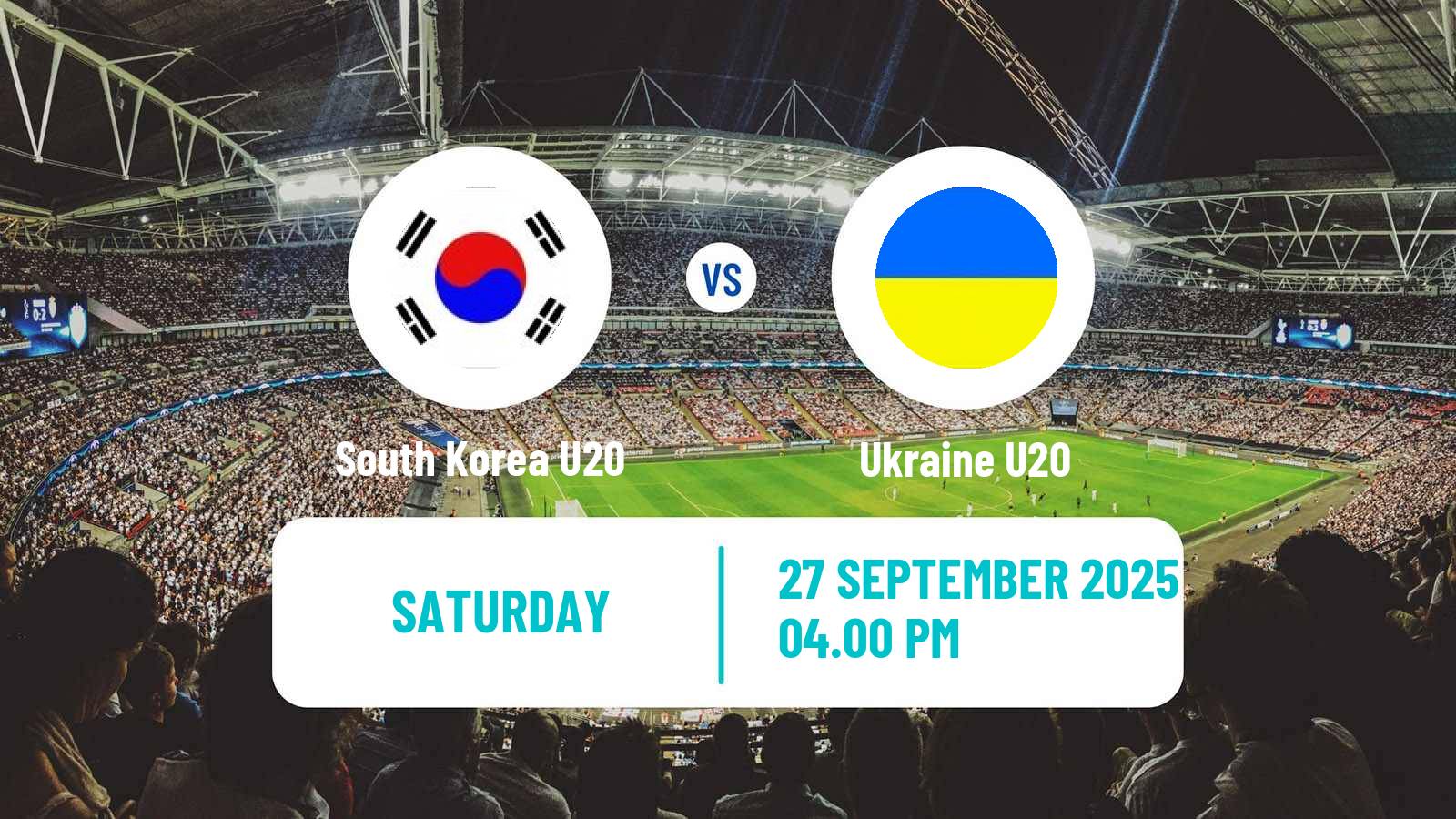 Football FIFA World Cup U20 South Korea U20 - Ukraine U20