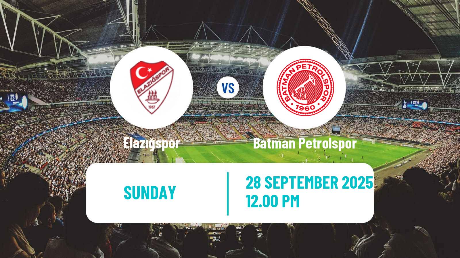 Football Turkish Second League White Group Elazığspor - Batman Petrolspor