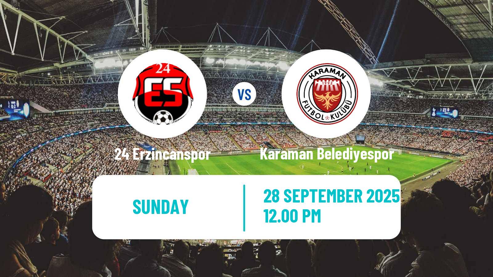 Football Turkish Second League White Group 24 Erzincanspor - Karaman Belediyespor
