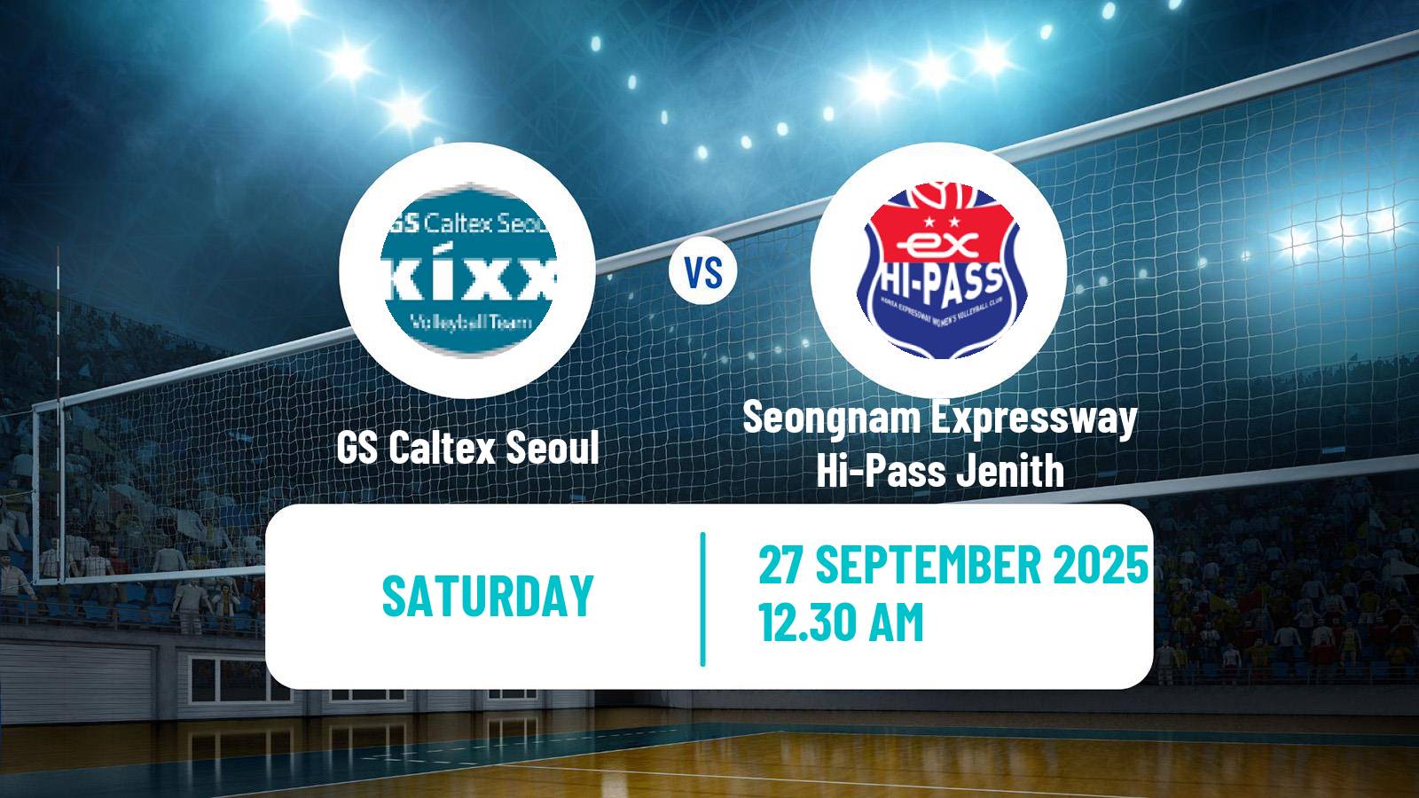 Volleyball South Korean KOVO Cup Volleyball Women GS Caltex Seoul - Seongnam Expressway Hi-Pass Jenith